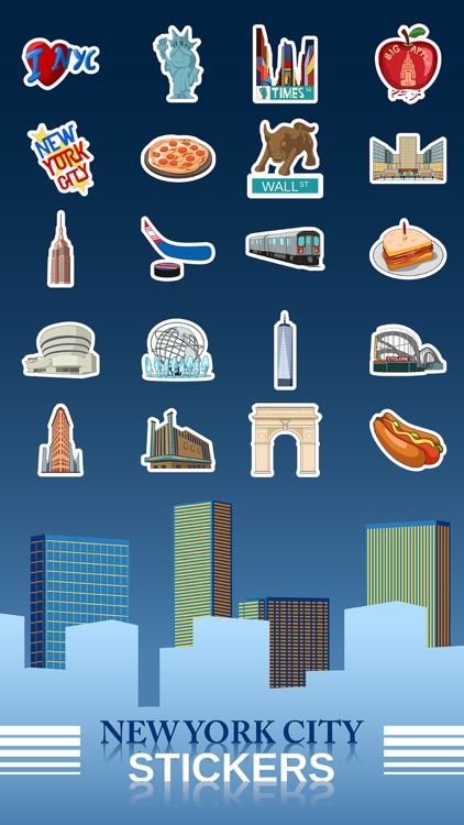 New York City Stickers Pack