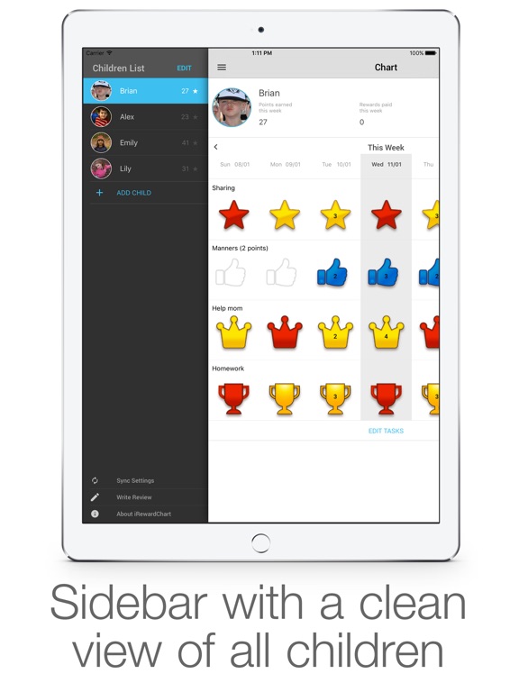 chore calendar app