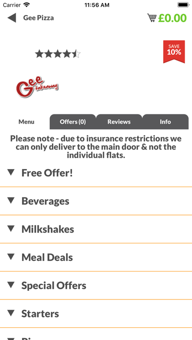 How to cancel & delete Gee Pizza from iphone & ipad 2