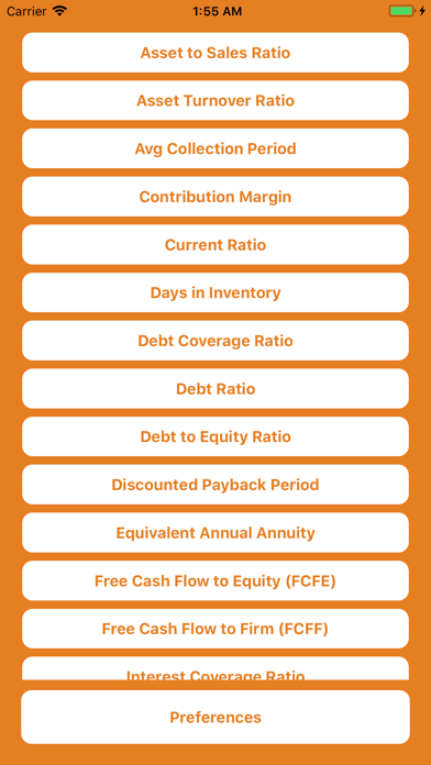 Screenshot #1 pour Corporate Finance Calculator