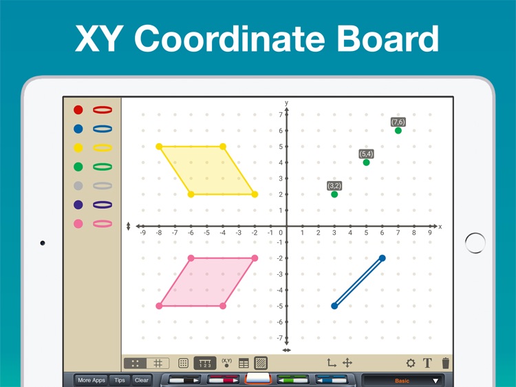 XY Coordinate Board