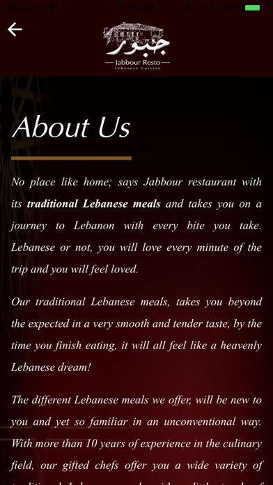 Jabbour Resto screenshot 2