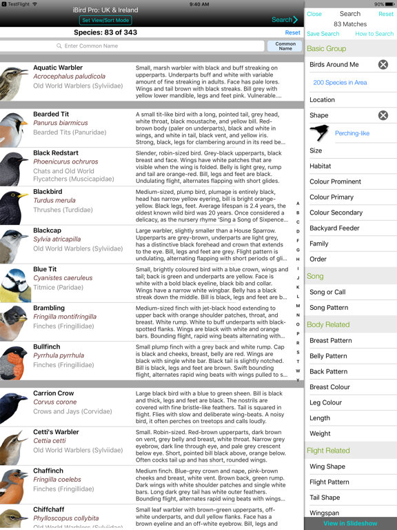 iBird UK Pro Guide to Birdsのおすすめ画像4