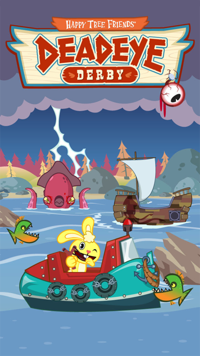 Happy Tree Friends: Deadeye Derby screenshot 1