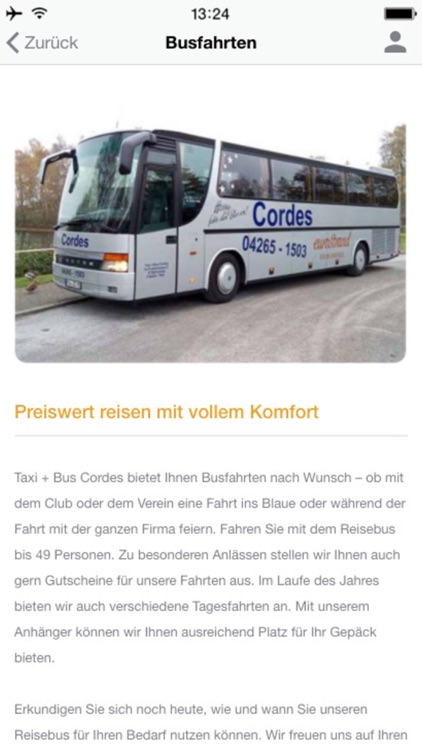 Taxi + Bus Cordes