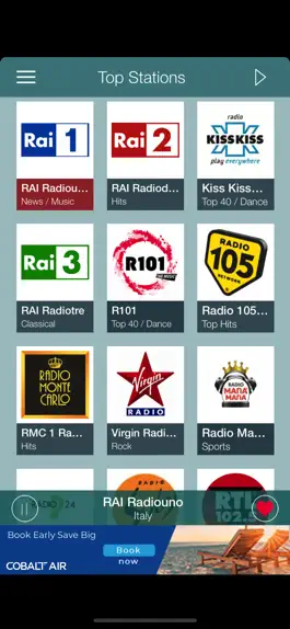 Game screenshot iRadio Italia - Tuner mod apk