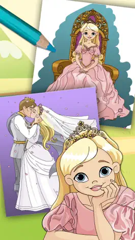 Game screenshot Magic Princess - Coloring Book mod apk