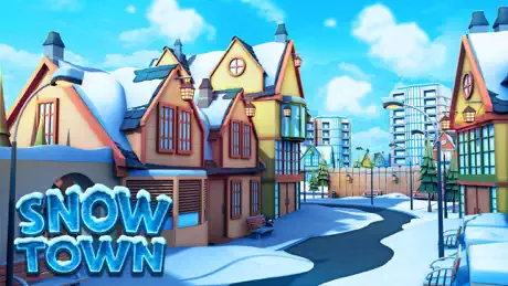 Snow Town - Ice Village World