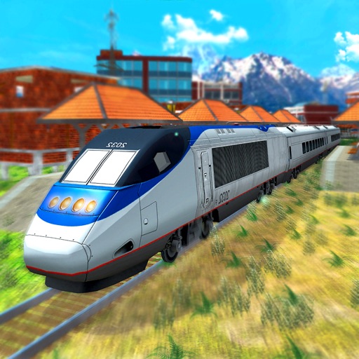 Real Passenger Train Drive 3D icon