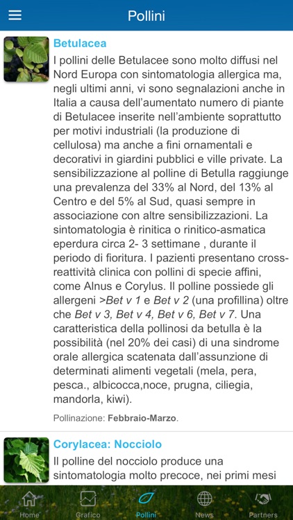 Meteo Allergie (ai pollini) screenshot-3