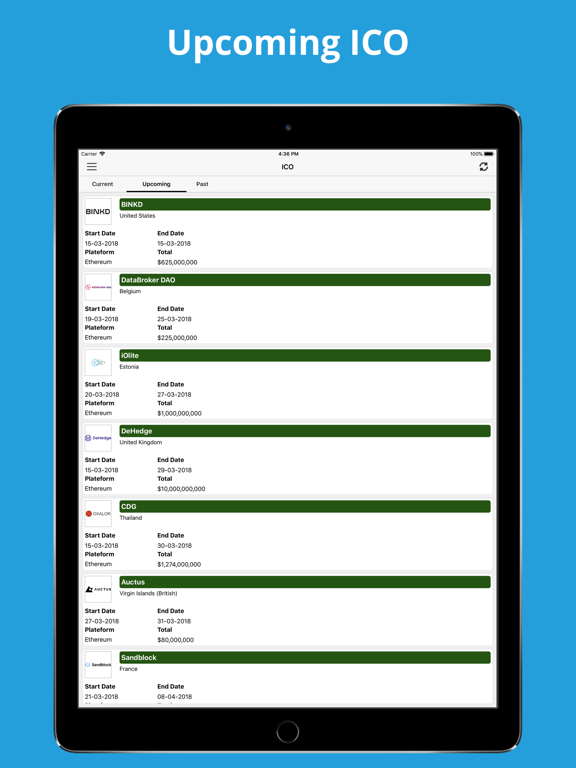 Screenshot #5 pour ICO Guide