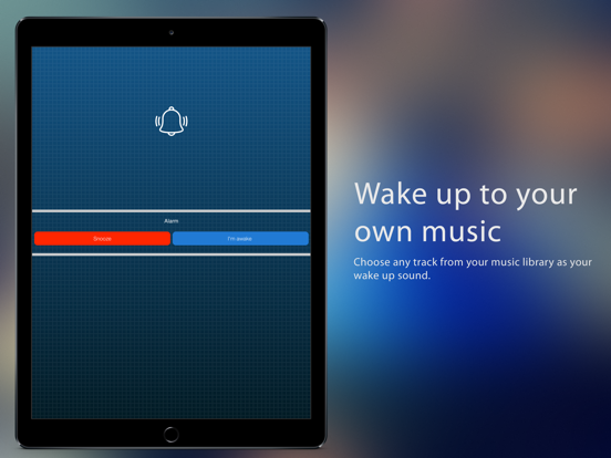 ClockIT-Alarm & Weather Clock iPad app afbeelding 4