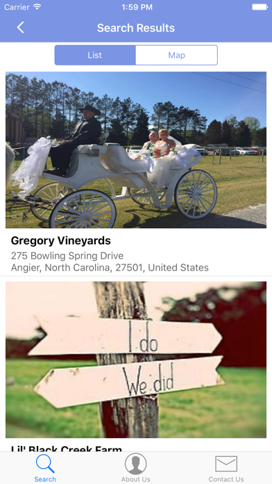 Screenshot #2 pour World Class Wedding Venues