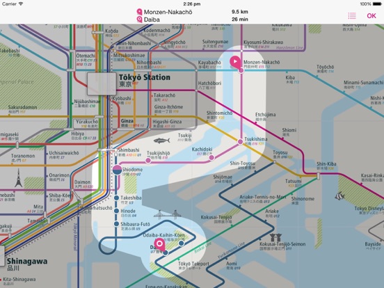 Screenshot #6 pour Tokyo Rail Map+ Lite • Yokohama, Saitama, Chiba