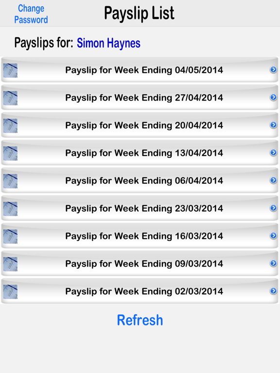 Screenshot #5 pour iTempaid Payslip
