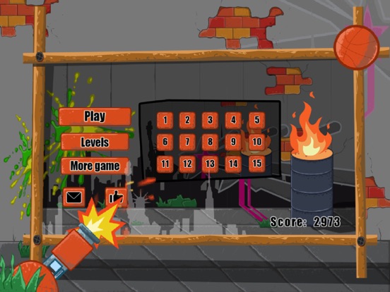Screenshot #4 pour Cannon Basketball jeu puzzle