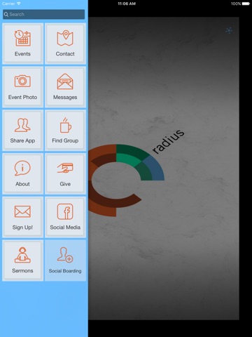 Radius Church. screenshot 2