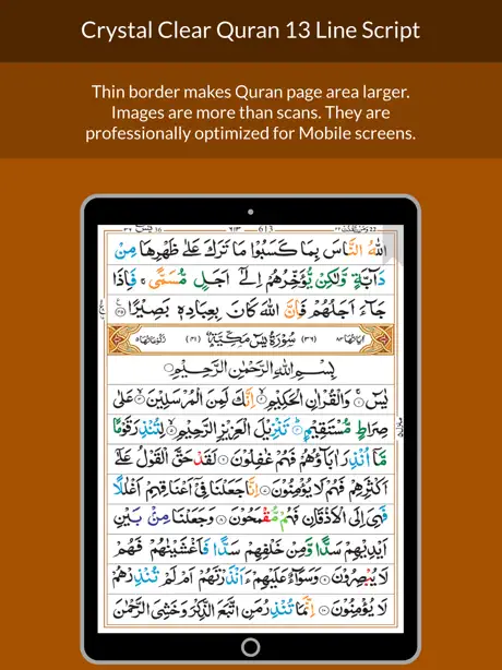 Quran 13 Line