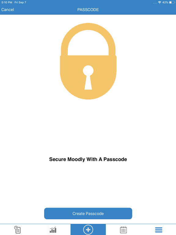 Moodly: Mood Tracker & Journal iPad screenshot 7 - Lifestyle app