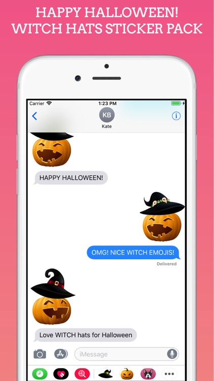 Witch Moji Halloween Stickers