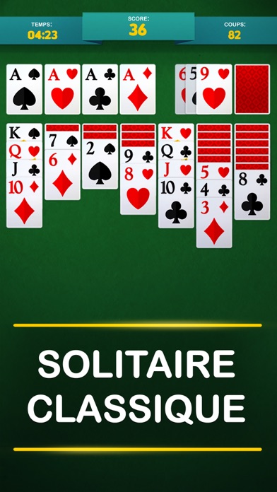 Screenshot #2 pour Solitaire Jeu Classique