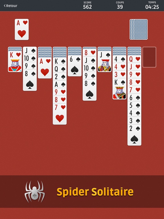 Screenshot #4 pour Spider Solitaire ⋄
