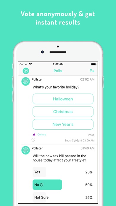 Pollster - Social Polls screenshot 2
