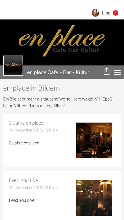 en place Cafe - Bar - Kultur
