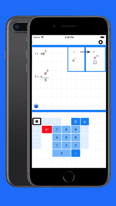Screenshot #3 pour Intégrales et primitives