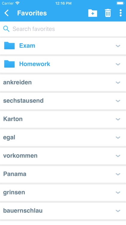 Conc. Oxford German Dictionary screenshot-3
