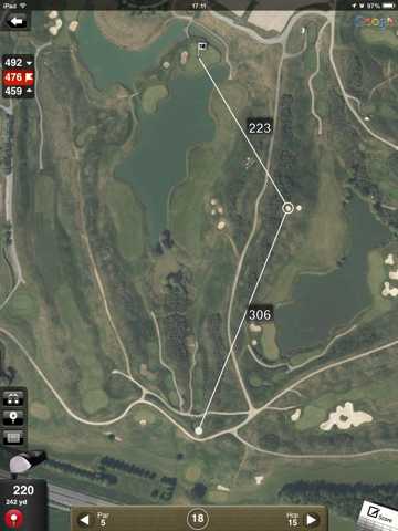 Mobitee GPSゴルフ距離計スコアーカード プレミアムのおすすめ画像1
