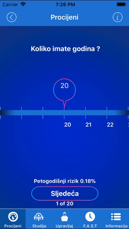 Stroke RiskoMeter CroatianLite