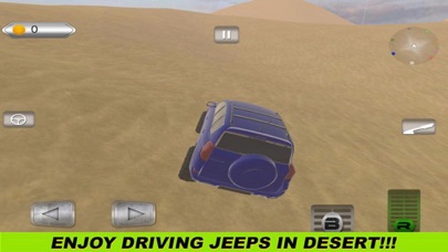 SUV Hilux Desert Driving screenshot 2