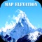 Altitude Map Elevation app will help you to determine the altitudes of your current position above sea level