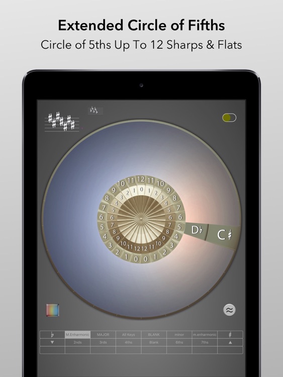 Circle of 5ths Virtuoso III HD screenshot-0