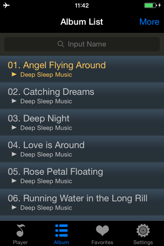 sleep melodies relax music app screenshot 3