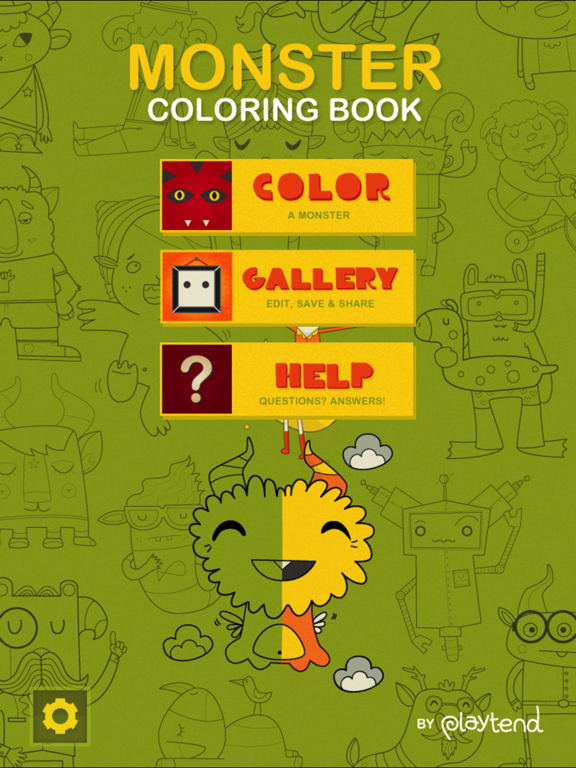 Screenshot #4 pour Monster Coloring Book