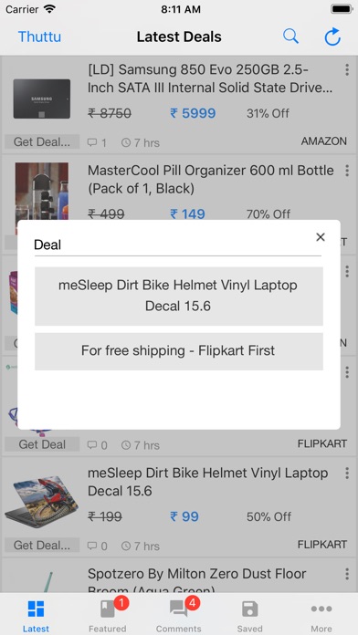 Thuttu - India Deals & Coupons screenshot 3