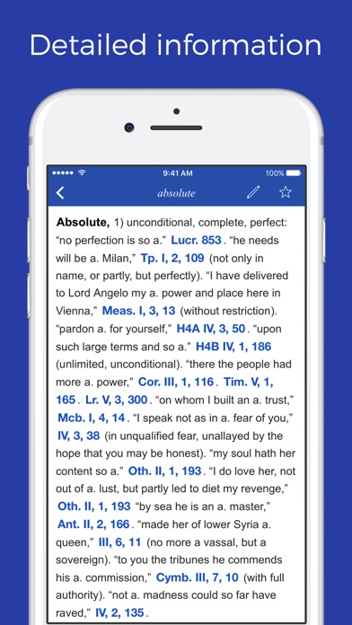 Shakespeare glossary,... screenshot1