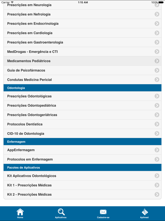 Screenshot #6 pour Central ApliMed
