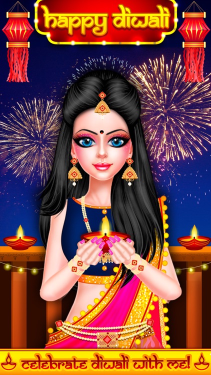 Indian Doll Diwali Celebration
