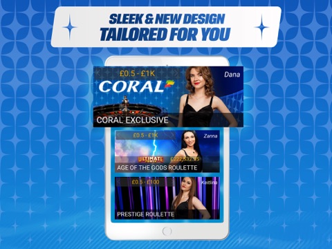 Coral Live Casino Games App screenshot 2