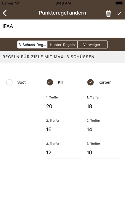 3D-Parcours-Rechner screenshot-3