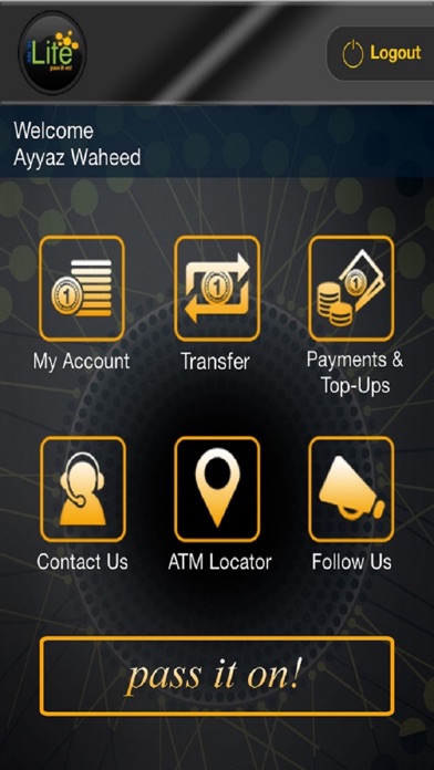 MCB Lite Mobile Wallet Screenshot