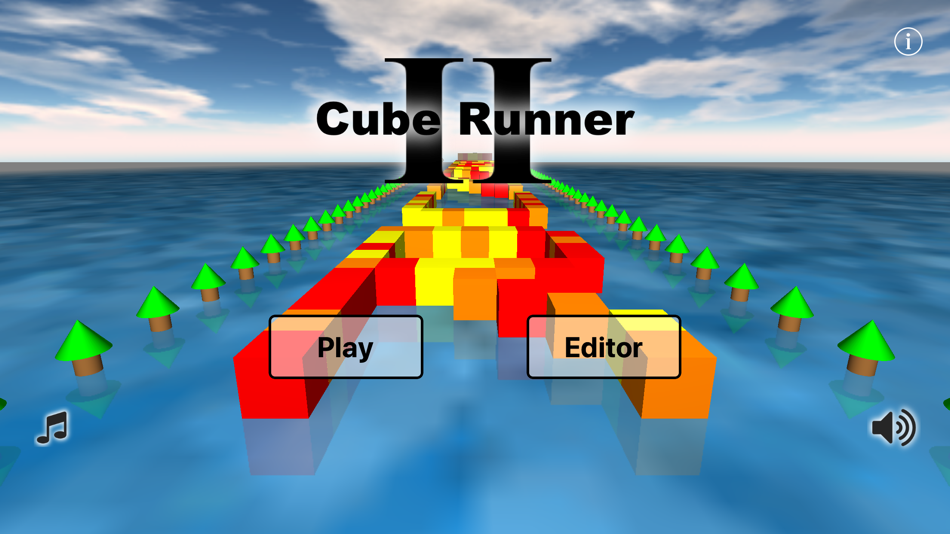#1. Cube Runner II (iOS) By: Andy Qua