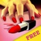 Lipstick Finger Crash : The lady pink knife dance game - Free Edition