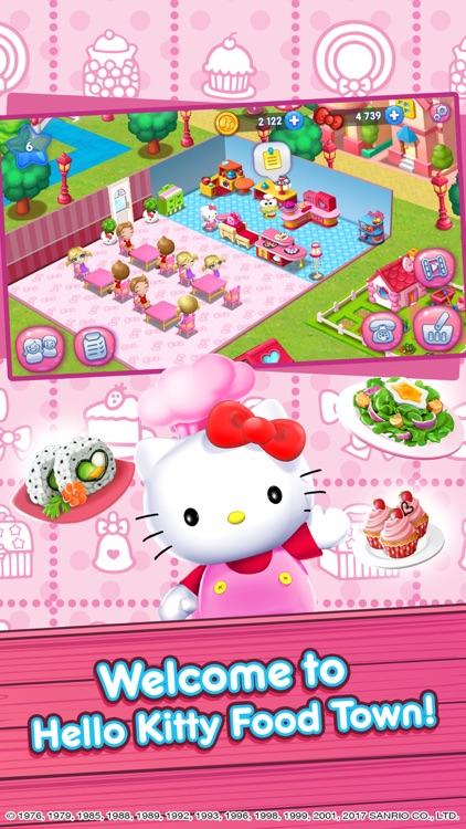 Hello Kitty Food Town screenshot-0