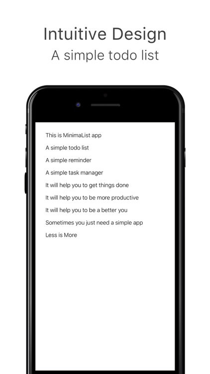 MinimaList Pro.