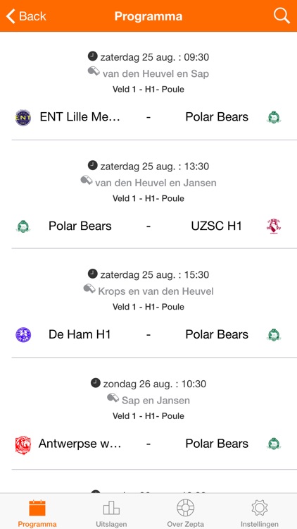 Zepta Waterpolo Toernooi