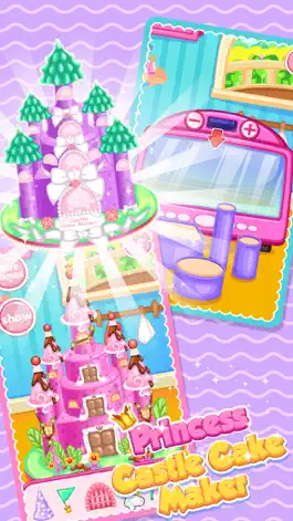 Game screenshot Princess Castle Cake Maker - Cooking Game apk